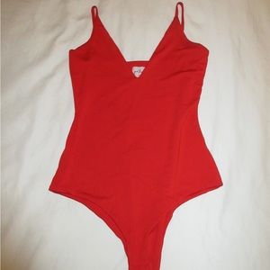 Red Princess Polly Bodysuit